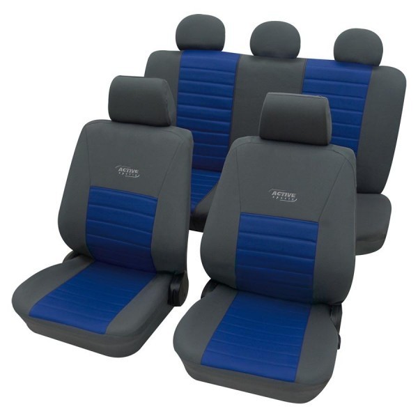 Kia RioHousses pour sièges de voitures auto, Aspect cuir, Kit complet,