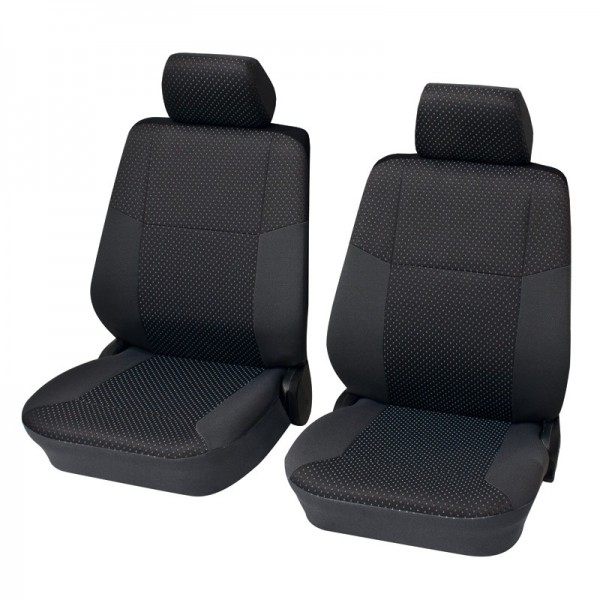 Housses pour sièges de voitures auto, Garniture pour sièges avants, VW Volkswagen T5 ,anthracite noir