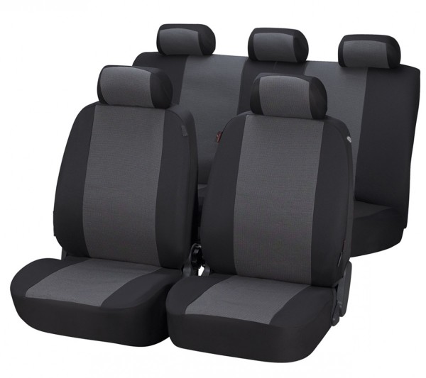 Hyundai Accent, Housse siège auto, kit complet, gris