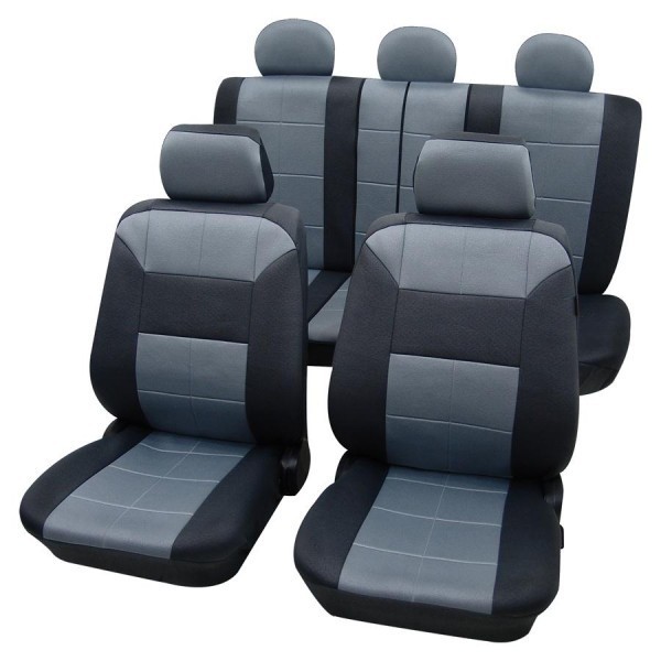 Lancia YHousses pour sièges de voitures auto, Aspect cuir, Kit complet,