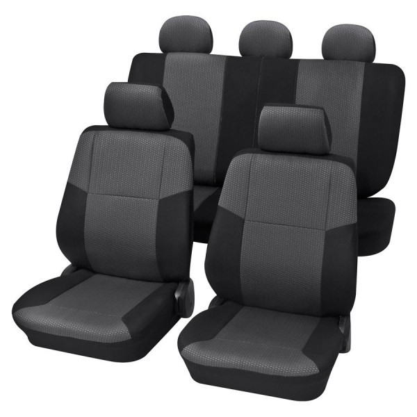 Dacia LoganHousses pour sièges de voitures auto, Aspect cuir, Kit complet,
