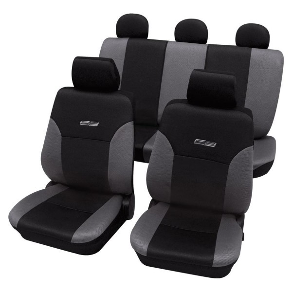 Volvo C70Housses pour sièges de voitures auto, Aspect cuir, Kit complet,