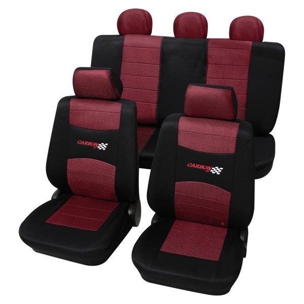 Nissan X-TrailHousses pour sièges de voitures auto, Aspect cuir, Kit complet,